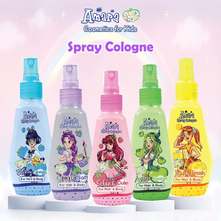 Amara Kids Spray Cologne For Hair Body 100ml BY AlwaysLucky Lazada Indonesia