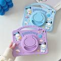 Softcase With Pencil Slot Rotate Cover IPad Gen 7 7th 2019 8 8th 2020 9 9th 2021 10.2 inch Soft Case Kesing Putar Anak Karakter Kartun Lucu Pochacco. 