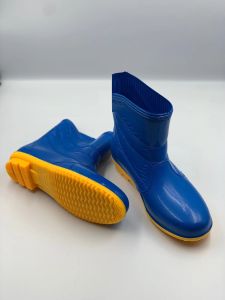 Ủng làm vườn thấp cổ size 36-43 đế vàng cứng ủng hái rau ủng lao động nữ ủng ngắn làm vườn