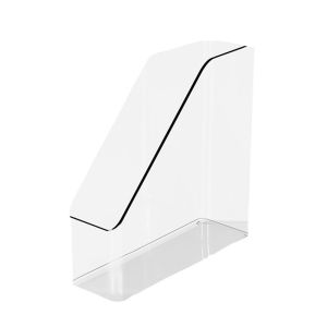 GIORGIONE Transparent Desk File Folder A4 Size Acrylic Paper Organizer Minimalism Clear File Storage Box Office