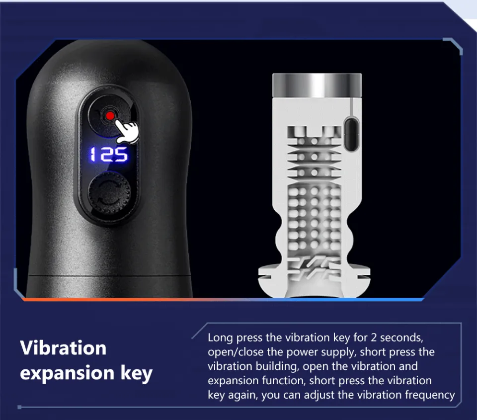 Rechargeable Automatic Telescopic Thrusting Machine Vibration Male  Masturbator Sex Toys For Men | Lazada PH