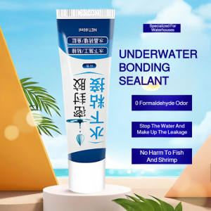 Waterproof adhesive glass tile toilet sealant