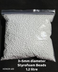 Styrofoam beads bead DIY slime slimes artificial snow stuffing flower crafts 2-5mm diameter 1litre