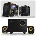 ลำโพงคอมพิวเตอร์  NUBWO USB Speaker 2.1 Mean Machine NS-030 ลำโพง. 