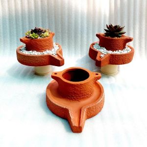 Chậu đất nung - Cối xoay miệng chậu 10cm chiều cao 10cm Chậu Bằng Đất Sét Trồng Cây Chậu Trồng Cây Cho Không Gian Nhỏ - Lazada