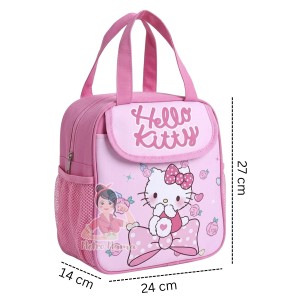 Tas Bekal Anak Vertikal Lunch Bag Termal Bahan tebal Premium Cooler Bag Disney Marvel Ukuran Besar 24cm