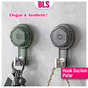 Gantungan Dinding Suction Putar | Pengait Hisap Tempel Nano Elegan Aesthetic