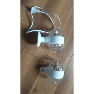 ]Led Cầu Quay 2 Đầu Có Sẵn Chân Đế