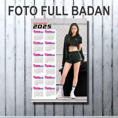 KALENDER FOTO CUSTOM 2026 KALENDER POSTER DINDING