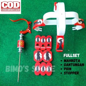 (JAPANESE) Mahkota Sangkar Murai Fullset Gantungan Murai Stoper Cakram Murai Mahkota Murai