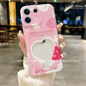 กระเป๋าเก็บบัตร เคส Phone Case Infinix GT 20 Pro GT20 GT 10 Pro 5G ใหม่ เคสโทรศัพท์ ลายสก๊อตรักดอกไม้การ์ตูนน่ารักสดใสเคสด้านหลังซิลิโคนนิ่มป้องกันการตก Cover 2024