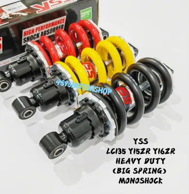 100% ORIGINAL YSS BIG SPRING MONO YAMAHA LC135 Y15ZR Y16ZR LC 135 Y15 Y16 HEAVY DUTY MONOSHOCK MONO ABSORBER MALAYSIA SPEC HD SUSPENSION