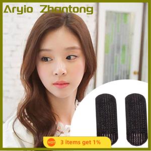 Aryio Rhinestone Invisible Fluffy Sponge Hair Clip Front Hair Line Volume Base Puff Cushion Hair Bun Hair Styling Hair Hairpin