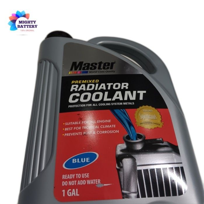 Master Radiator Coolant Premixed Merah/ Hijau Galon 4L | Lazada Indonesia