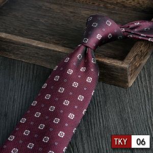 8CM Premium Quality Casual Tie Hand Made Business Tie Hand Tie Luxury Series Tie 24 Series