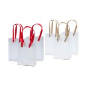 Frosted Plastic PVC  Transparent Bags Souvenir Tote Bag - Lazada