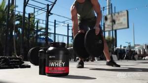Optimum Nutrition Gold Standard Whey 5lbs 100% Whey Protein Powder 24g Protein 5.5g BCAA Lean Muscle Building Recovery