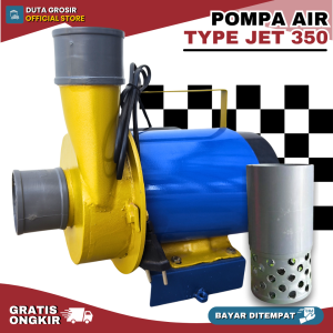 Mesin pompa air modifikasi 2 dim pemakaian 24 jam non stop tipe JET 350 hemat listrik untuk sirkulasi kolam
