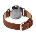 Đồng Hồ Kim Nữ Dây Da Q&Q  Q58A-005PY Nâu. 