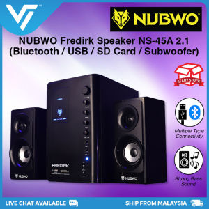 MIKUSO FREDIRK 5" Speaker 2.1 Bluetooth Subwoofer Strong Bass SD USB Spiker Karaoke Set Home PC 音响