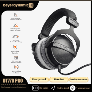 Beyerdynamic DT770 PRO Professional Monitor Headset Suitable for Studio Music Studio Monitor