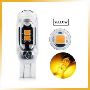 4pcs T10 Blinker Signal Light Flash W5W lens Led Strobe Bulb 194 WY5W Flashing Interior Signa