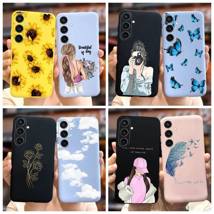 For Samsung Galaxy A15 Case Cute Fashion Pretty Girls Cover 6.4