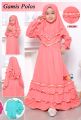 MN - GAMIS ANAK SET HIJAB 1-13 TAHUN/ BAJU MUSLIM NGAJI ANAK PEREMPUAN MOTIF RAYON POLOS FREE ONGKIR BISA COD. 