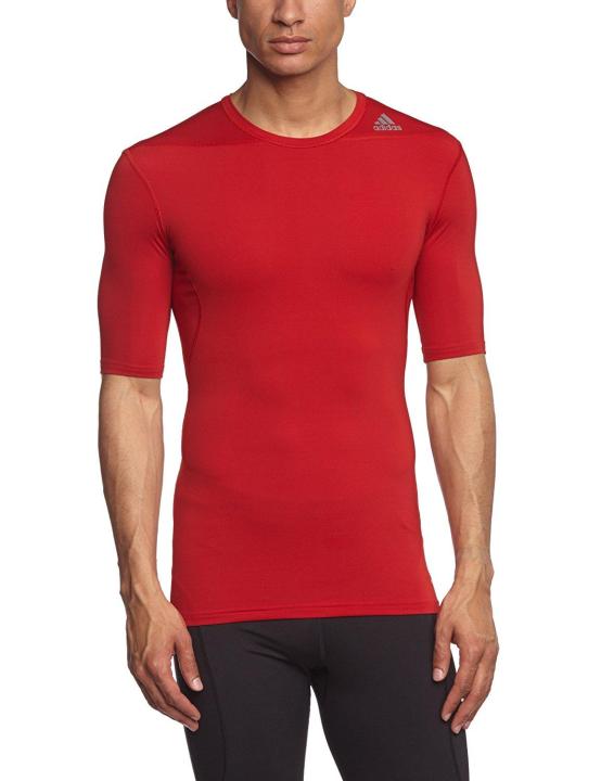adidas Techfit Long Sleeve Mens Soccer Compression Shirt, Team Power Red,  Large : : Clothing, Shoes & Accessories