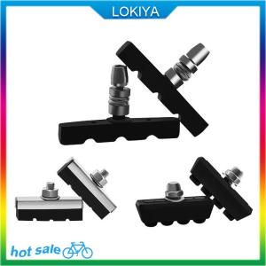 LOKIYA Bike Brake Blocks Rubber Cycling Part Tools MTB Mountain Road Bicycle Lightweight V-brake Shoes Pads Bicycle Accessories