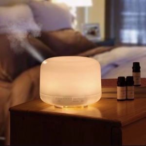 Free 10ml Essential Oil 7 LED Aroma Mist Diffuser 500ML 7 LED Light Humidifier Ultrasonic
