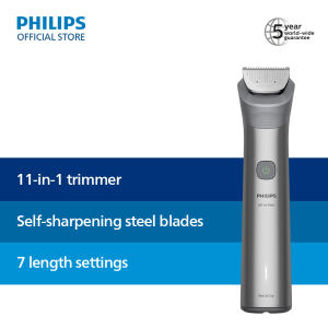[New] Philips All-in-One 11 in 1 Trimmer 5000 Series Face Hair & Body Grooming Kit MG5932/15
