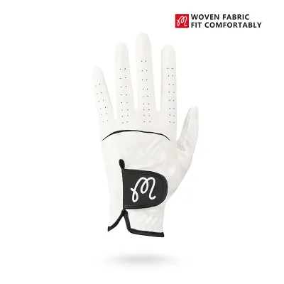 [Korea] Malbon Golf Gloves Mens Genuine Leather Wear-Resistant Sports Comfortable Fashion Golf Gloves Anti-Slip Breathable#M01