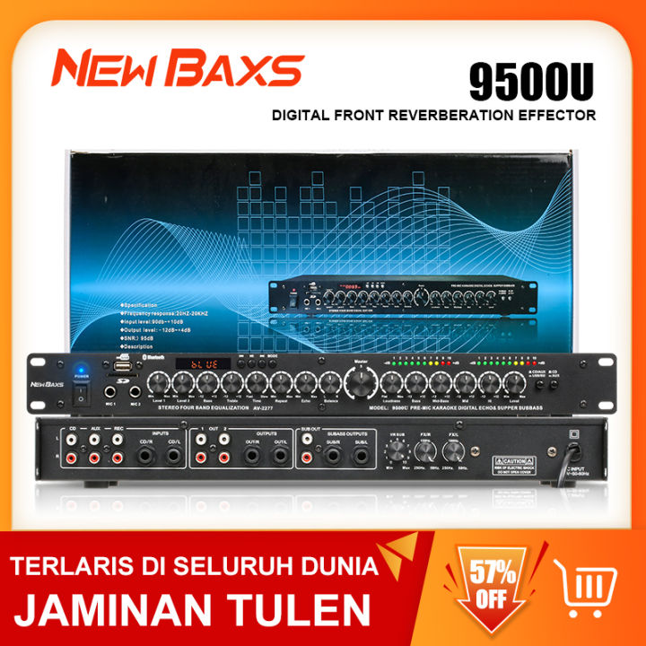 NEW BAXS [COD] Original 9500U high-end professional KTV effector front ...