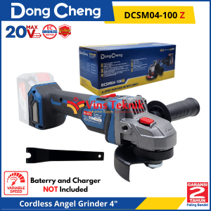 DongCheng DCSM04-100 Z Brushless Angle Grinder 4" Gerinda Baterai UNIT ONLY