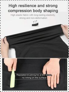 Fitness Undershirt Support Power Output Fitness Clothing Retractable Silver Chain Necklace