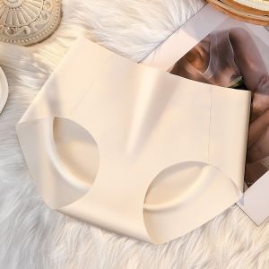 Mirabella Seamless Bra Ladies Solid Color Ice Silk Square collar Push Up Seamless Lingerie Underwear Wire Free Comfortable Padded Sleep Bra for women