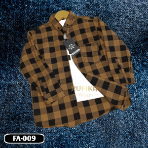 R029 Kemeja Flanel Anak usia 2 3 4 5 6 7 Tahun Model Kekinian Termewah 2024 Karena Bahan Premium