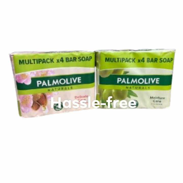 PALMOLIVE NATURALS BAR SOAP DELICATE CARE/MOISTURE CARE (4x 90g) MADE IN TURKEY