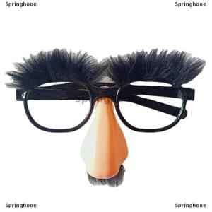 [COD] Springhooe Halloween Disguise Glasses And Mustache Funny Adult Big Nose Festival Supplies