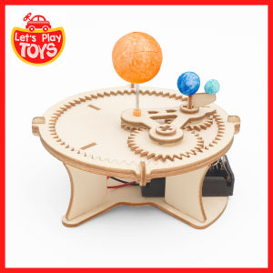] DIY Science Kit [Earth-Moon-Sun Movement Demonstration Kids Educational Planets System Toy STEM Education