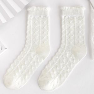 Phụ Nữ Ruffle In Lolita cộc rộng Vớ Trang Phục Cosplay Phụ Kiện Ren Vớ Kawaii Dễ Thương Phim Hoạt Hình cô gái ngọt ngào Hàng Dệt kim