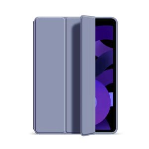 Para iPad 10.2 inch Gen 7th 8th 9th 10.2 inch 5th 6th Air3 10.5 Air1/Air 2 9.7 inch Silicone Magnetic Smart Cover Soft TPU Back Protective Case for iPad Air4th Air 5th 10.9inch Flip Covers