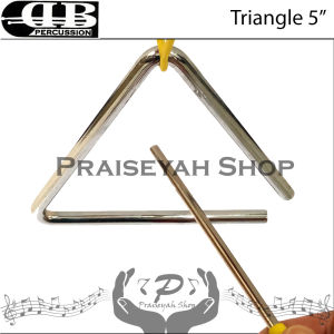Triangle 5 inch Percussion Gemerincing Bell Nyaring
