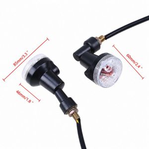 Universal Motorcycle Turn Signal Light Harley Retro Prince Round Turn Signal Signal Light For Motorbike