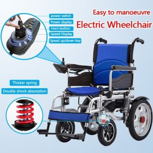 Brett Electric wheelchair disabled person intelligent adjustment automatic full lying four-wheeled scooter