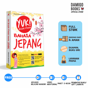Buku BELAJAR BAHASA JEPANG Best SELLER - Yuk! Belajar Otodidak Bahasa Jepang