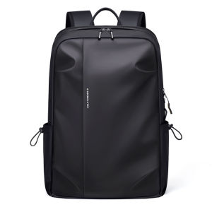 GOLF QUALITY Men‘s Laptop Backpack Large Capacity Business Dual Shoulder Bag Waterproof Business Travel Backpack Multifunctional Office Bag Business Style Backpack Polyester Bag Black