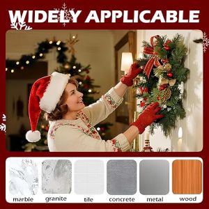 Hanger No Drilling Hooks Multifunction Storage Double Hook Waterproof Suitable for a Variety of Scenarios