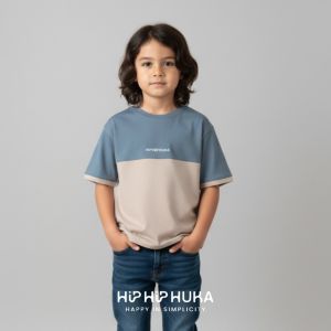 HipHipHuka - Baju Kaos Anak Laki-Laki Perempuan Lengan Pendek Cowok Cewek 1-11 Tahun Dwipa Series